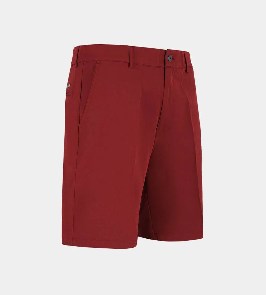 CLIMA GOLF SHORTS - BURGUNDY