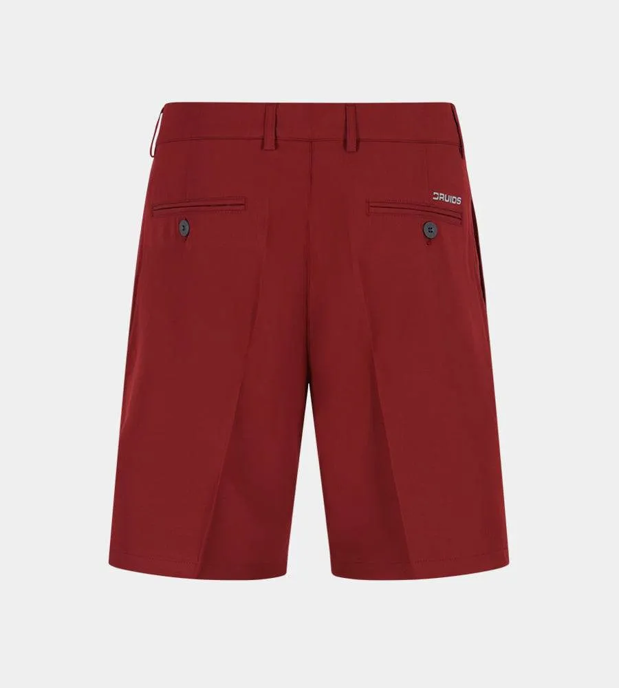 CLIMA GOLF SHORTS - BURGUNDY