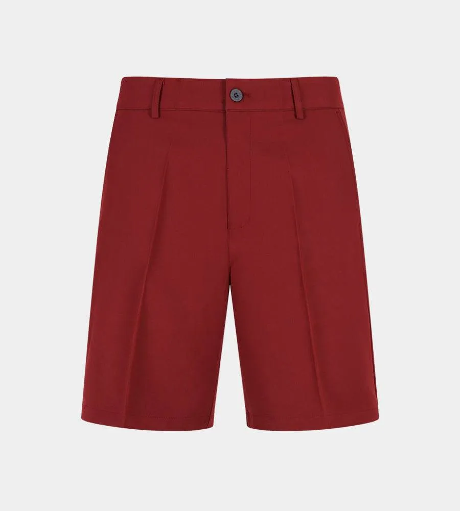 CLIMA GOLF SHORTS - BURGUNDY
