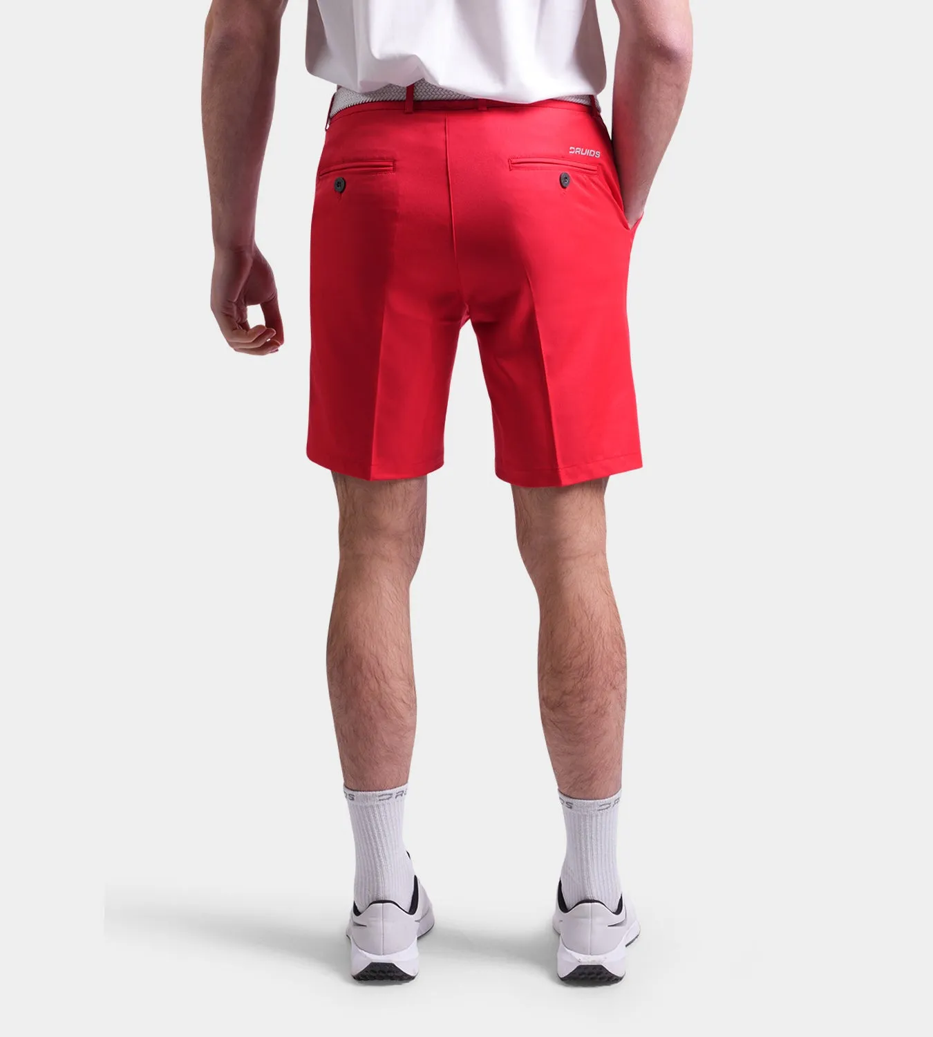 CLIMA GOLF SHORTS RED