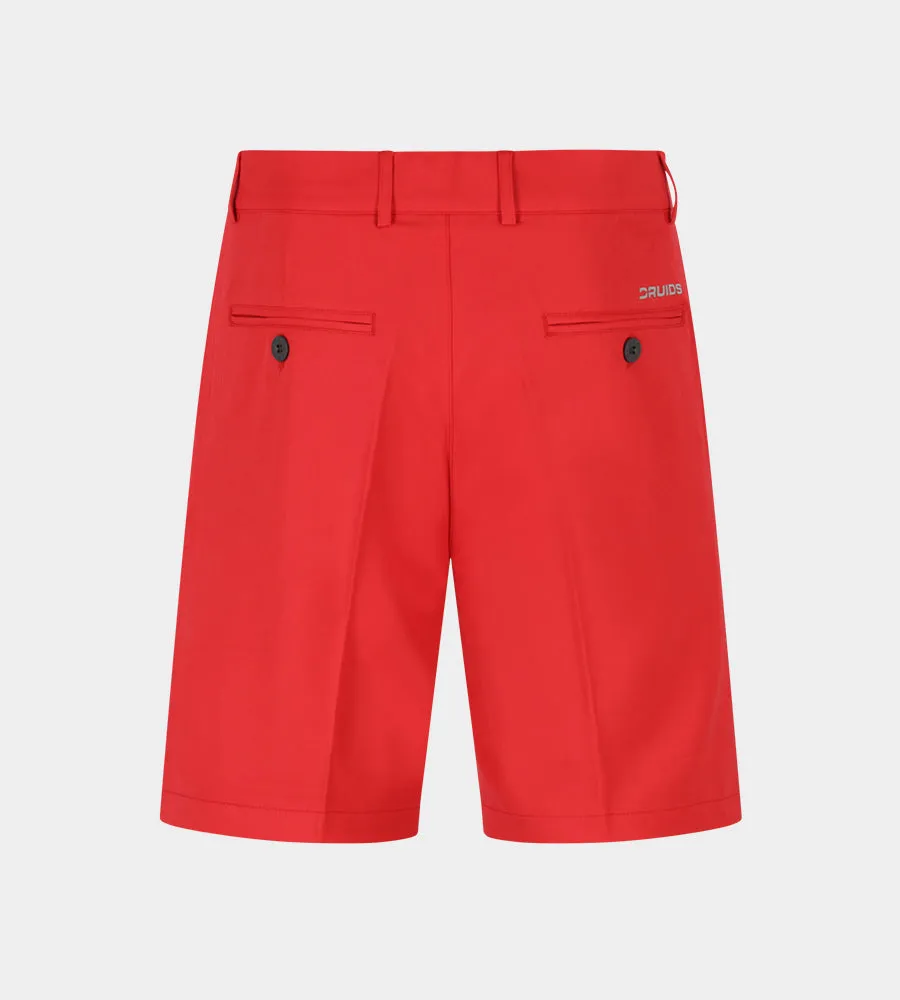 CLIMA GOLF SHORTS RED