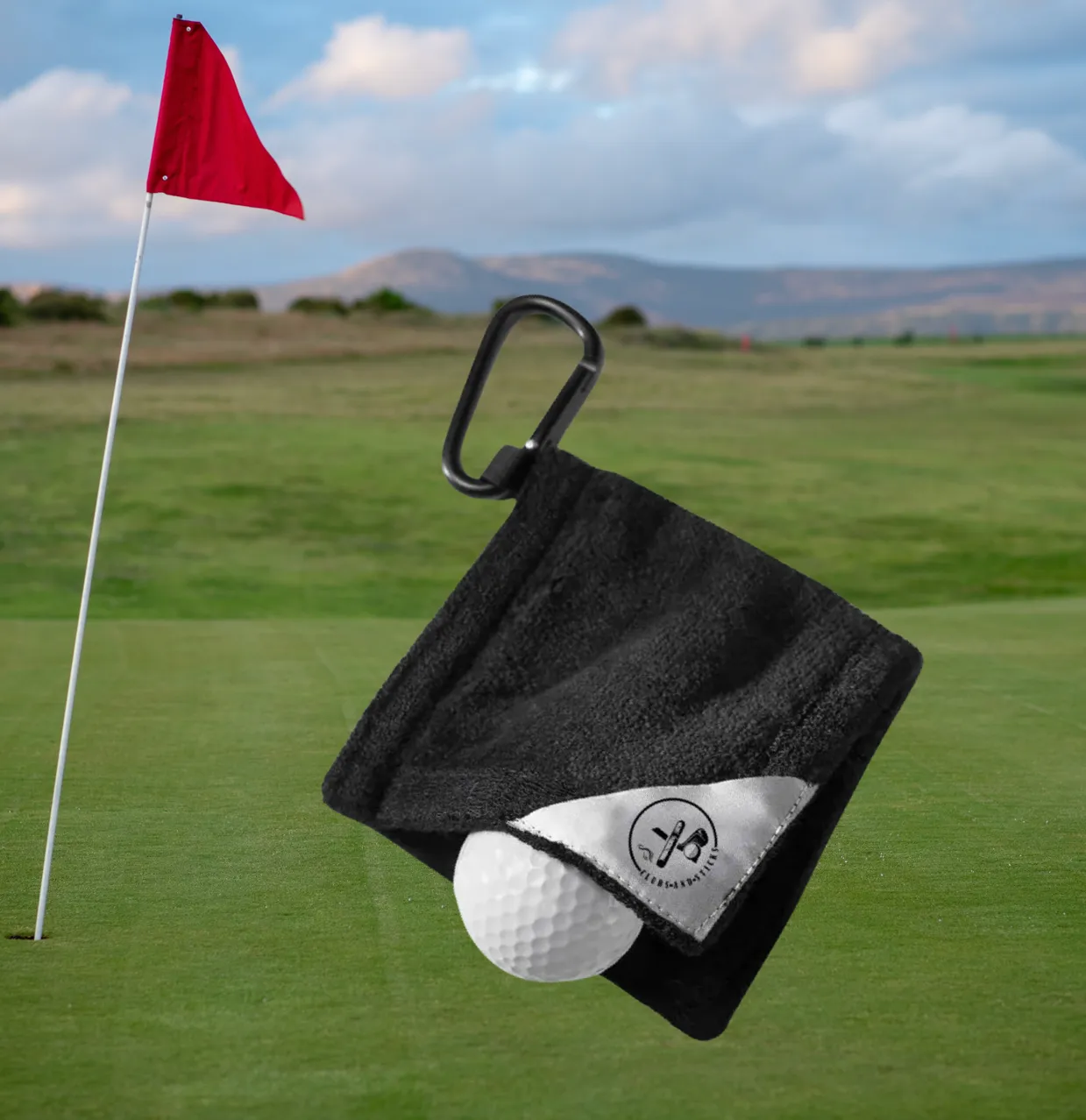 Clubs and Sticks Ball Towels