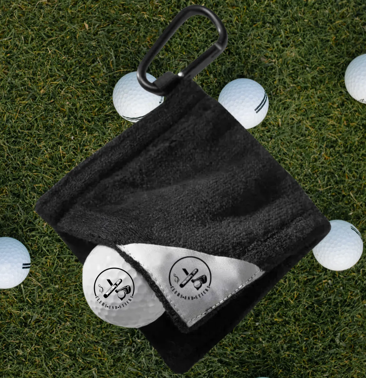 Clubs and Sticks Ball Towels