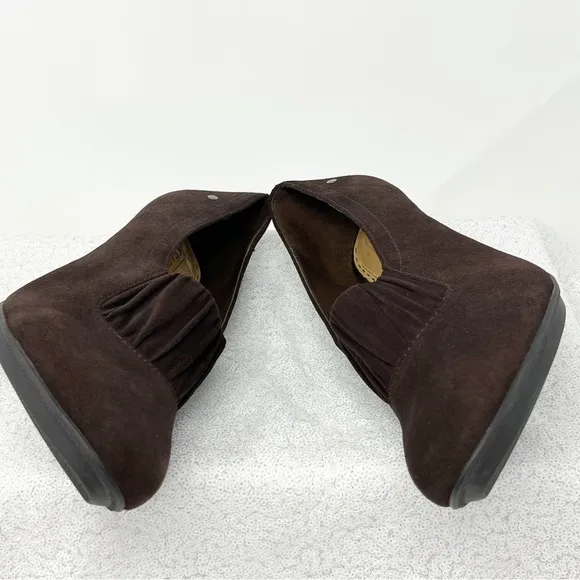 COACH Adra suede heeled Booties size 9
