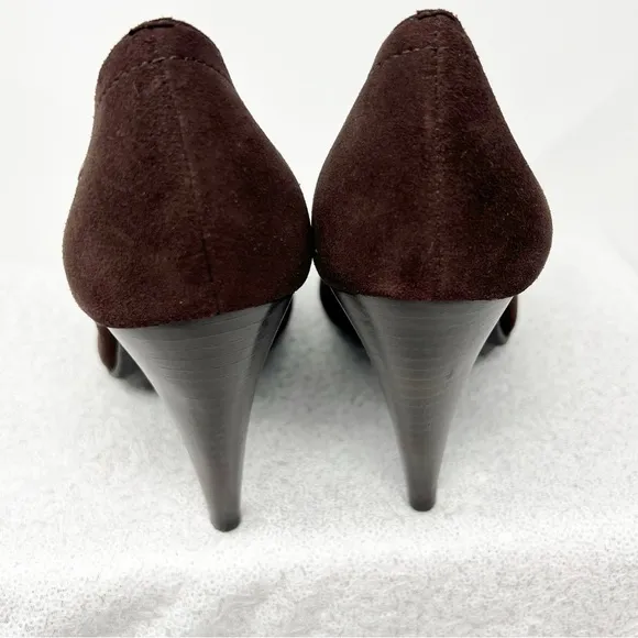COACH Adra suede heeled Booties size 9