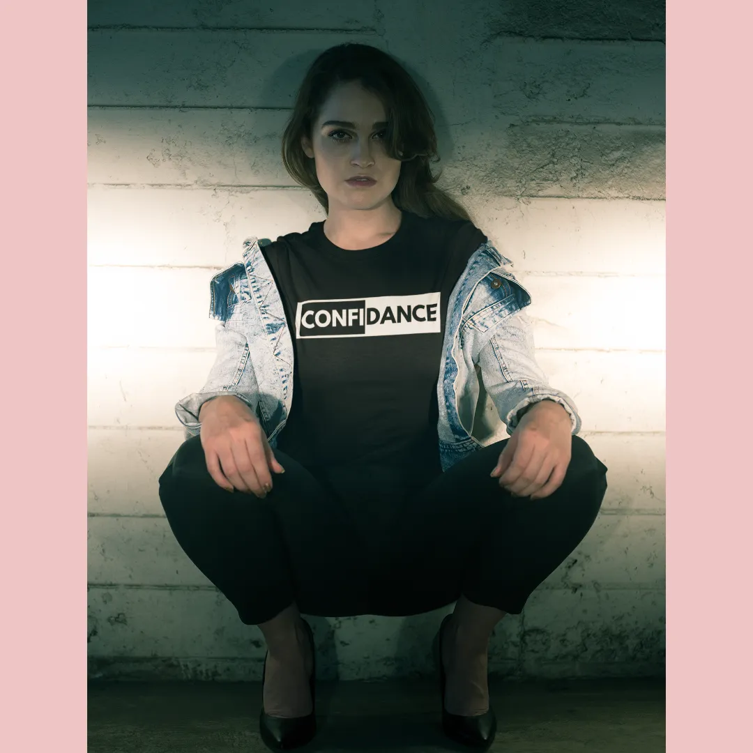 Confidance tshirt Short-Sleeve Unisex dance T-Shirt