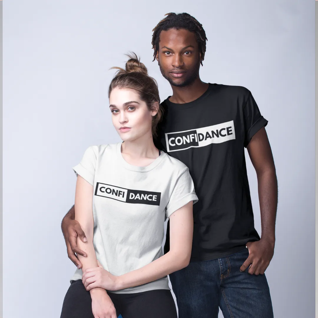 Confidance tshirt Short-Sleeve Unisex dance T-Shirt