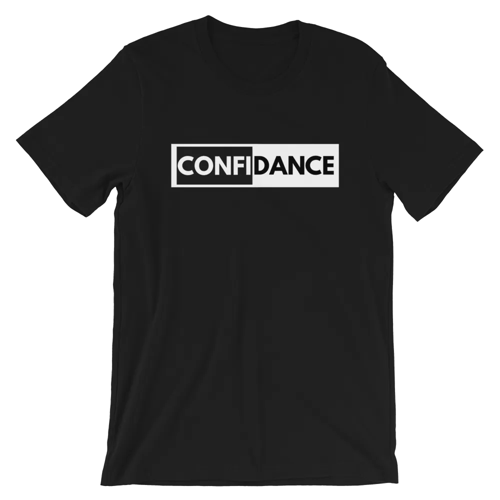 Confidance tshirt Short-Sleeve Unisex dance T-Shirt