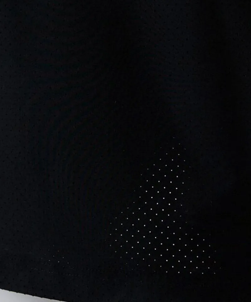 CREVE NINE: Men's Signature Graphic Anorak - Black