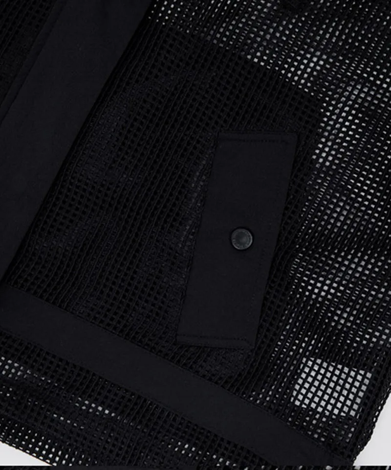CREVE NINE: Solid Stingray-Fit Jumper - Black