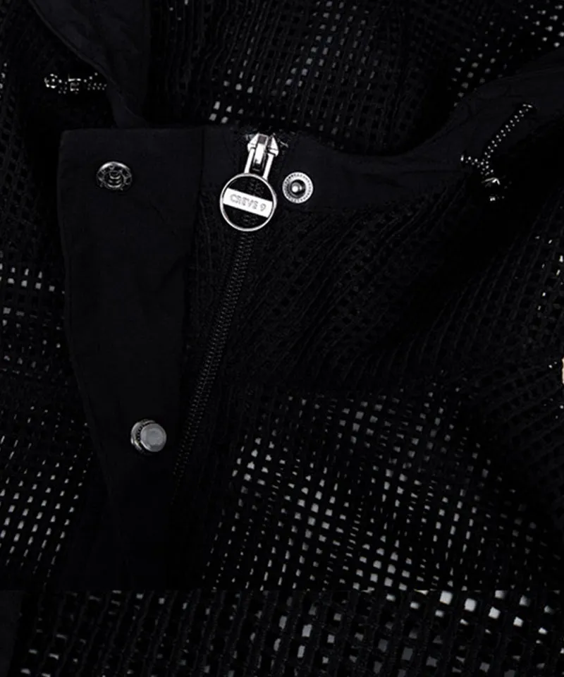 CREVE NINE: Solid Stingray-Fit Jumper - Black