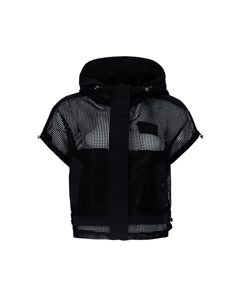 CREVE NINE: Solid Stingray-Fit Jumper - Black