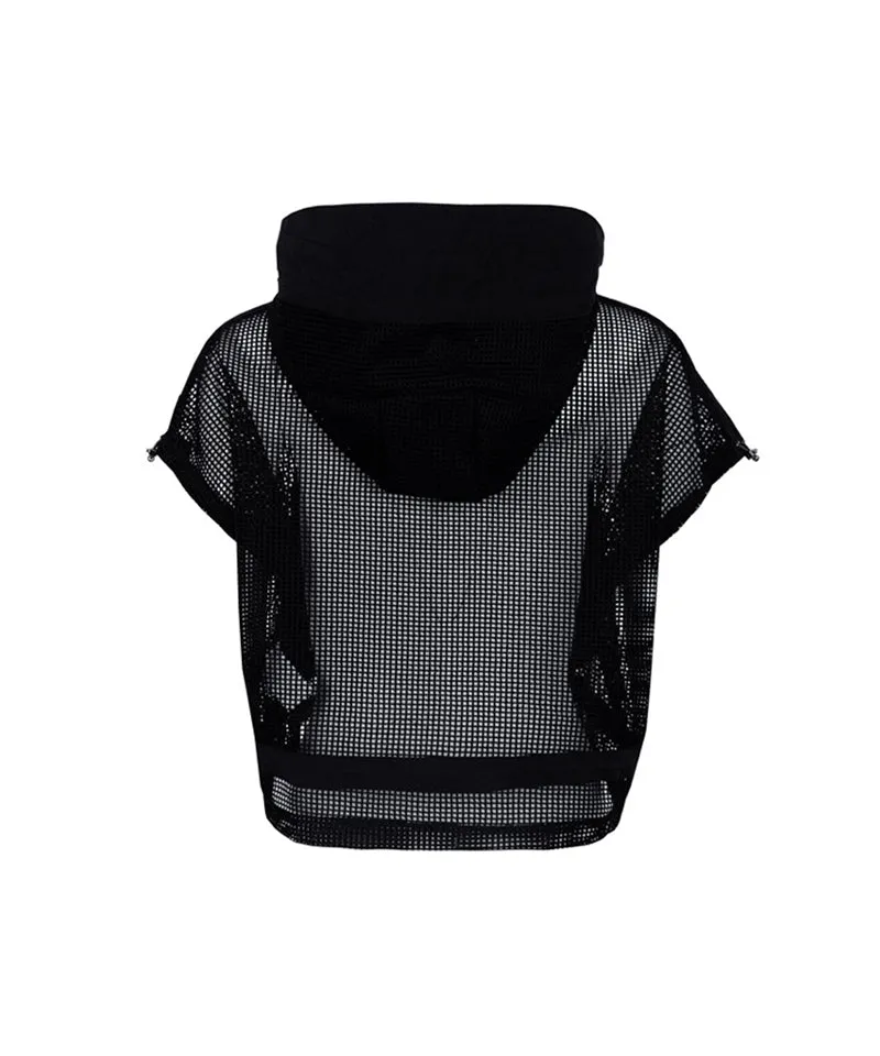 CREVE NINE: Solid Stingray-Fit Jumper - Black