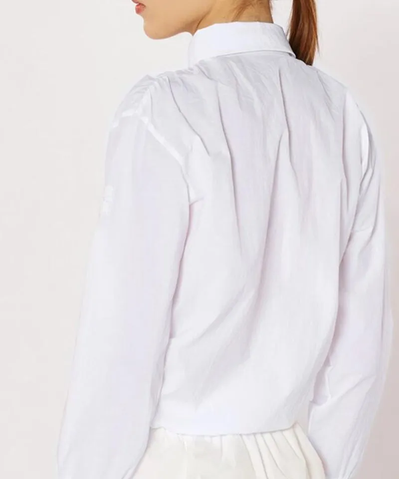 CREVE NINE: String Woven Shirt - 2 Colors