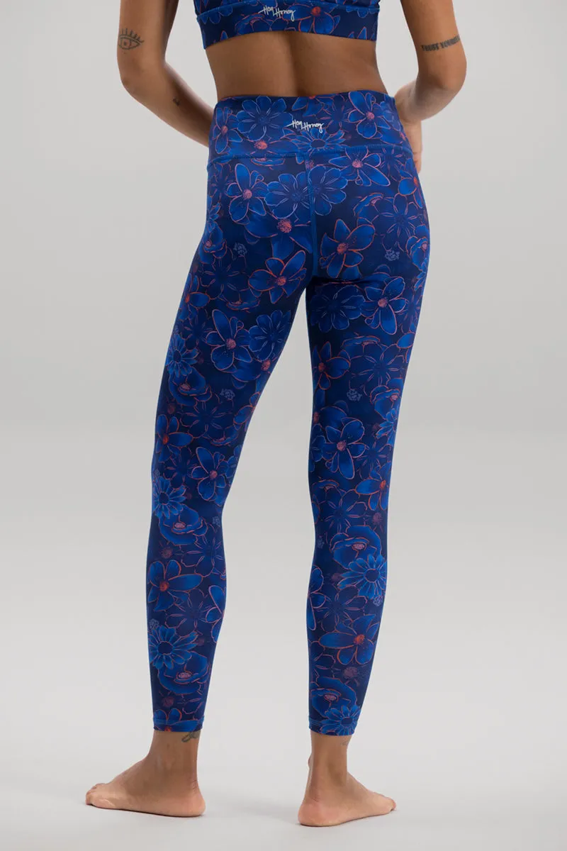 Cropped Leggings Flower Daze