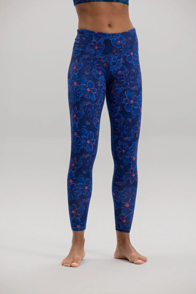 Cropped Leggings Flower Daze