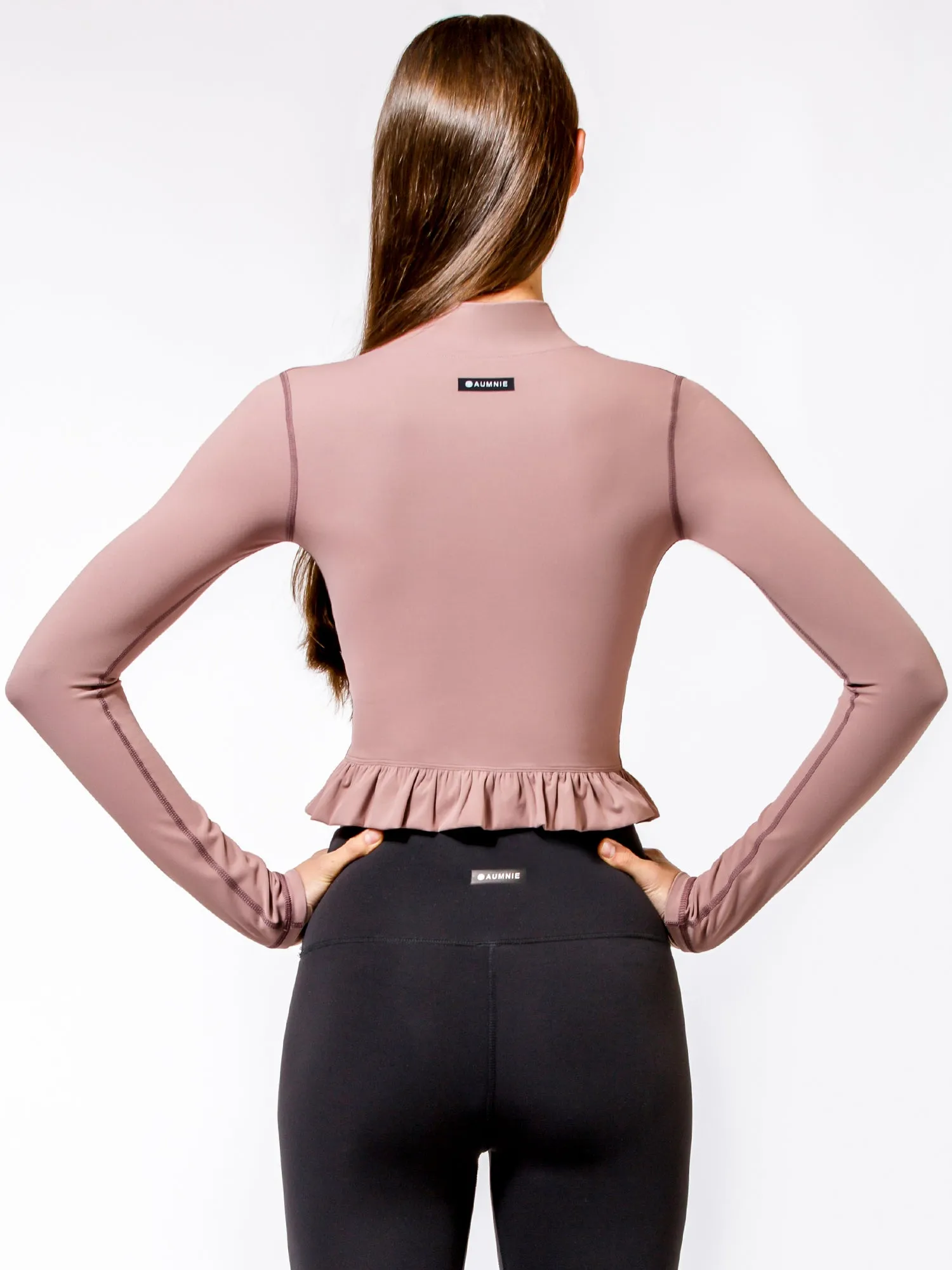 CROPPED RUFFLES JACKET