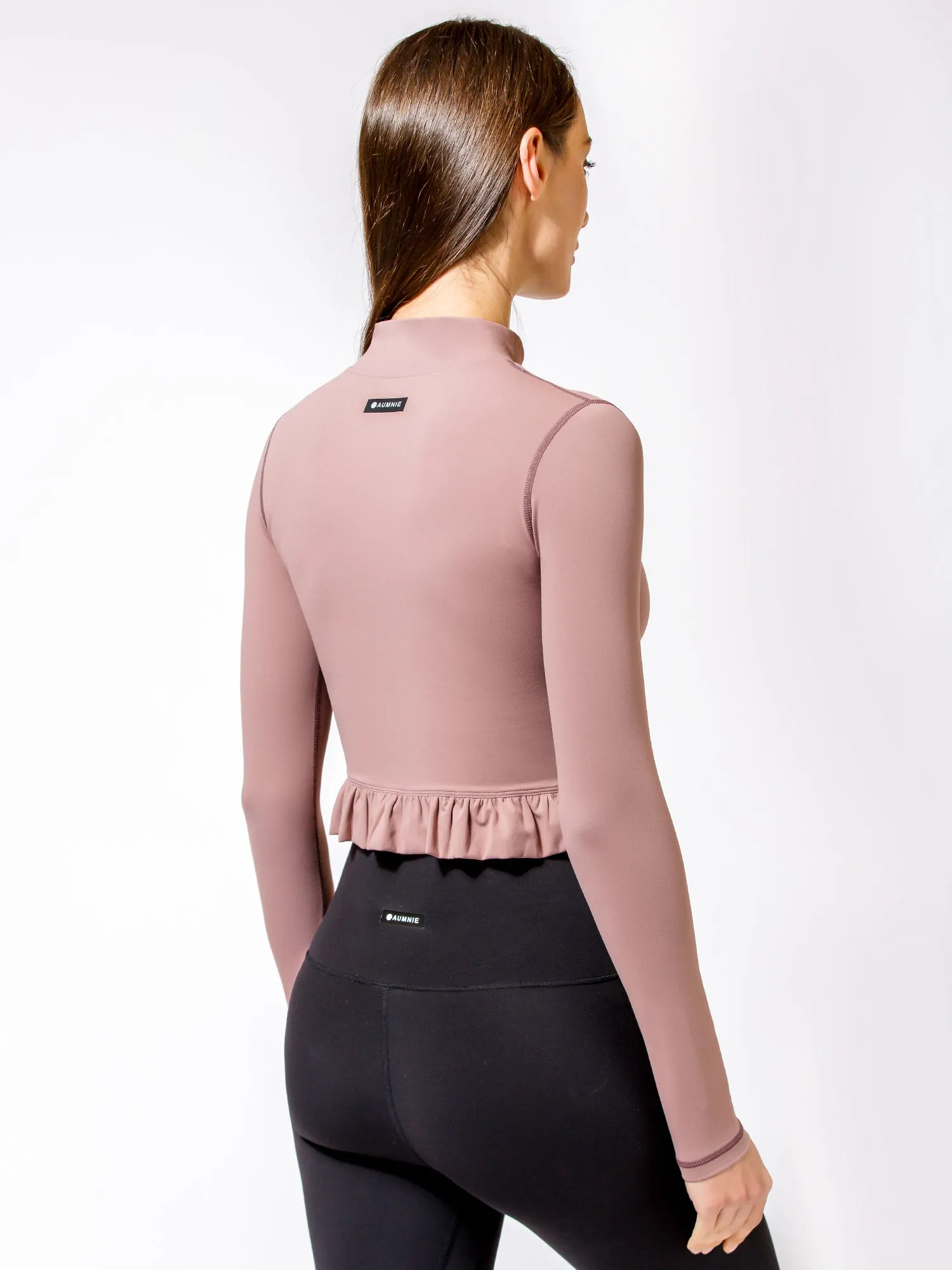 CROPPED RUFFLES JACKET