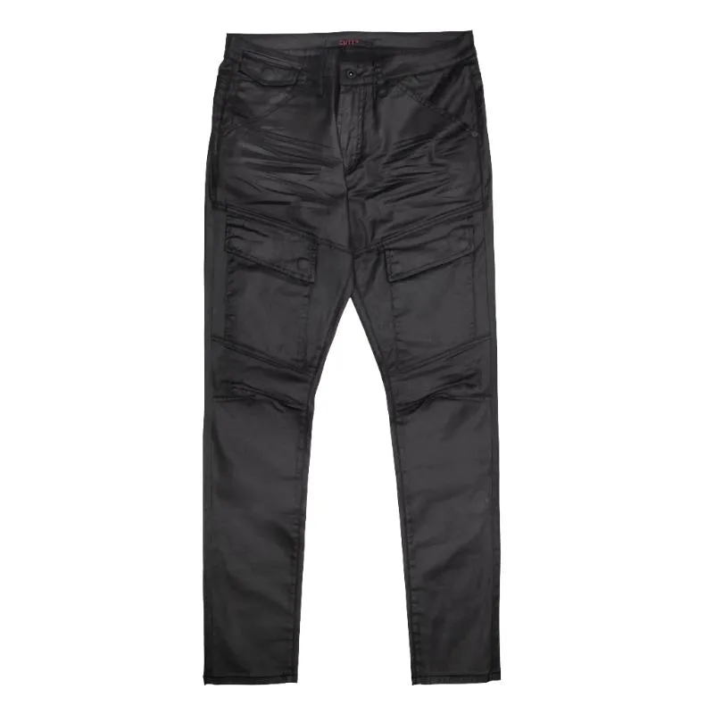 Cutty Mens Ryder Denim Jean - Black-CRYDER