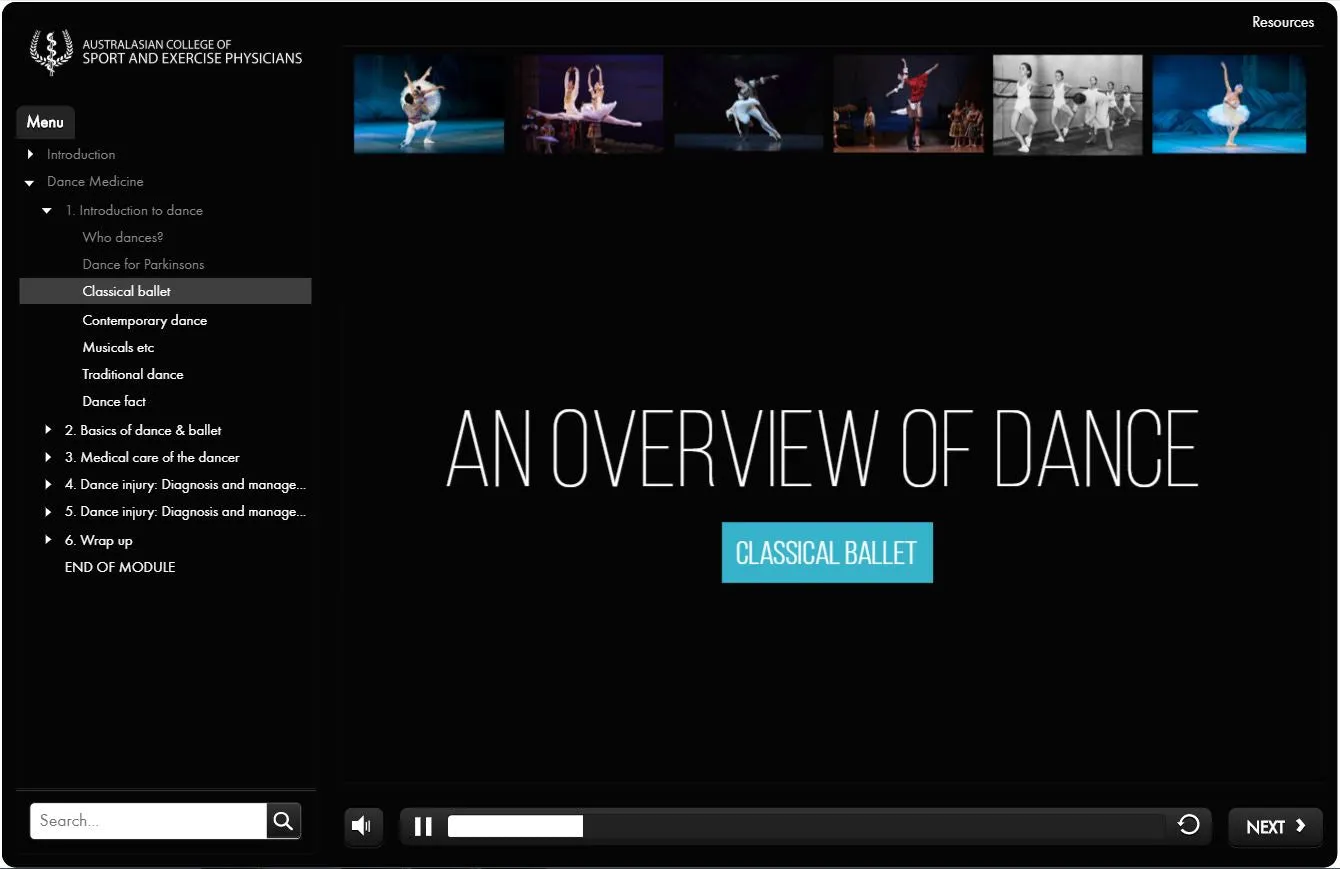 Dance Medicine