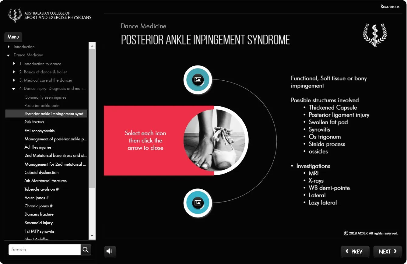Dance Medicine