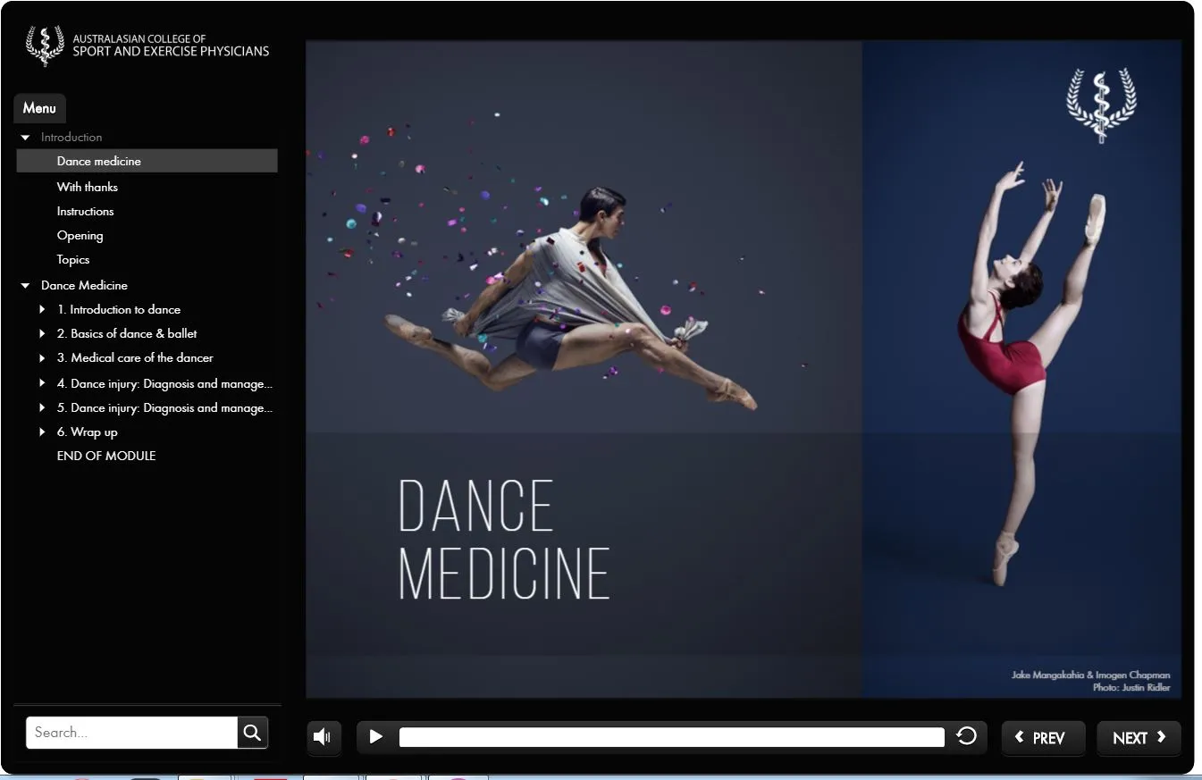 Dance Medicine