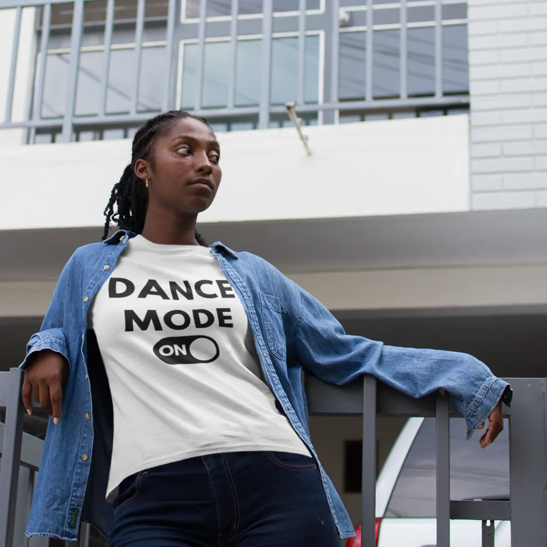 Dance T-shirt, dance mode on shirt, short-Sleeve Unisex dance T-Shirt