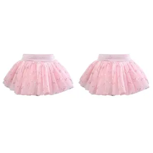 Danse de Paris Sparkle Tutu Skirt in Pink for Girls