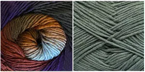 DARK GREY   GALAXY - Embossed Phoenix Scarf KIT