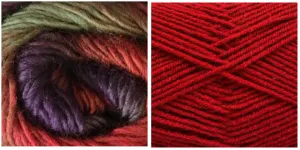 DARK RED   VERDANA - Embossed Natura Hat KIT
