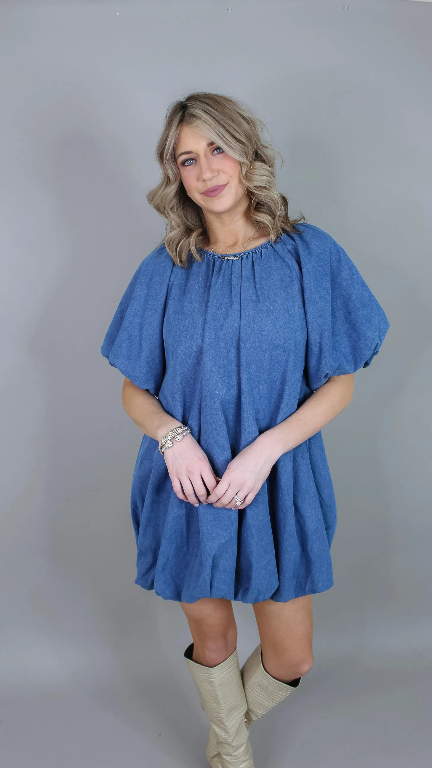 Dede Denim Dress