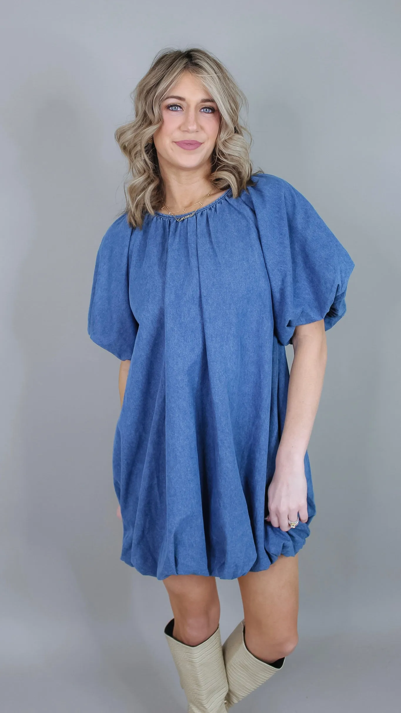 Dede Denim Dress