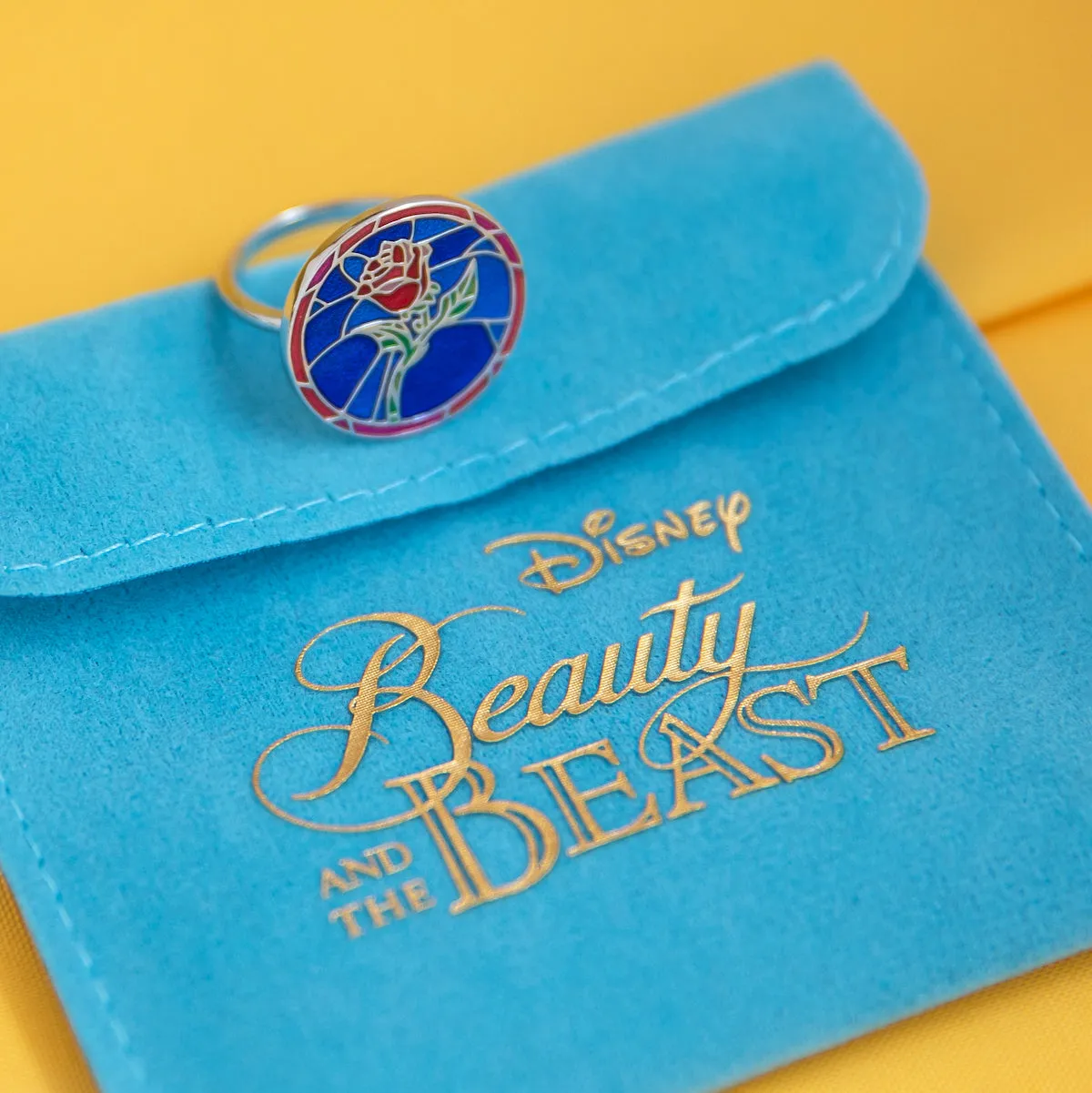 Disney X RockLove BEAUTY AND THE BEAST Stained Glass Ring