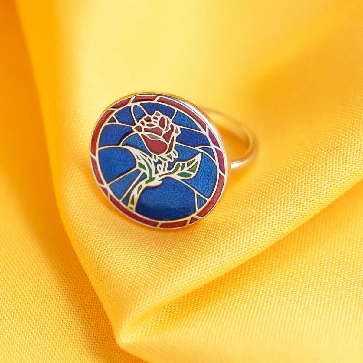 Disney X RockLove BEAUTY AND THE BEAST Stained Glass Ring