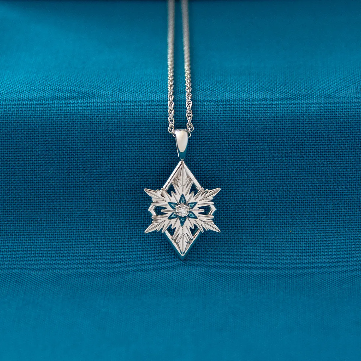 Disney X RockLove FROZEN Elsa Keepsake Necklace