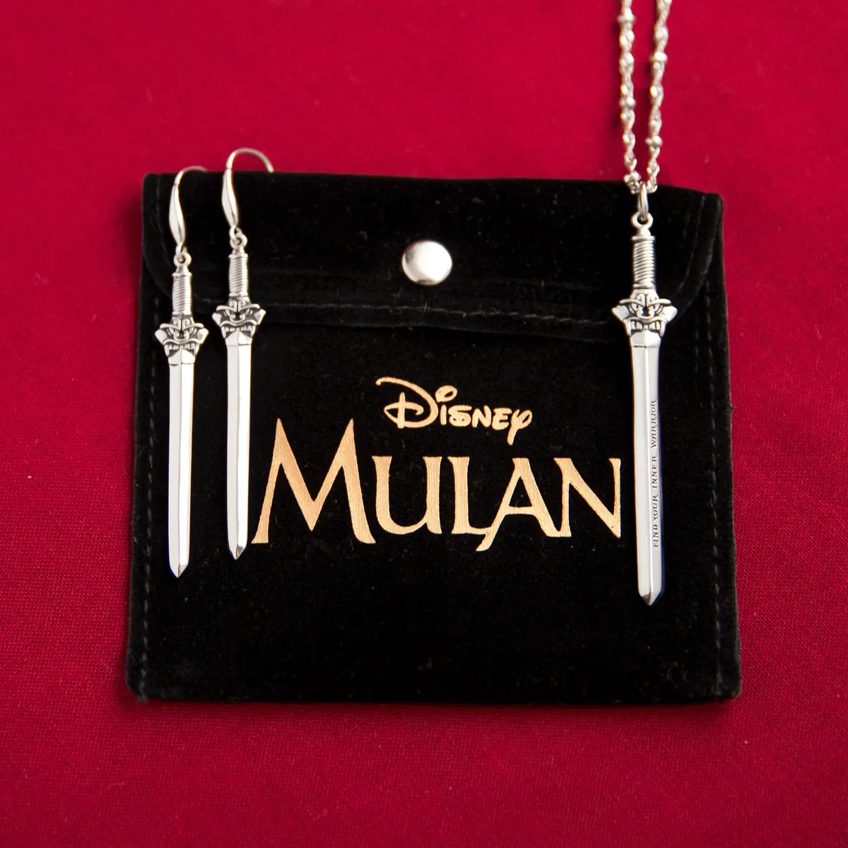 Disney X RockLove MULAN Sword Necklace
