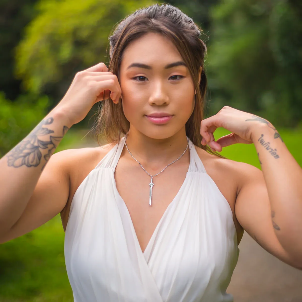 Disney X RockLove MULAN Sword Necklace