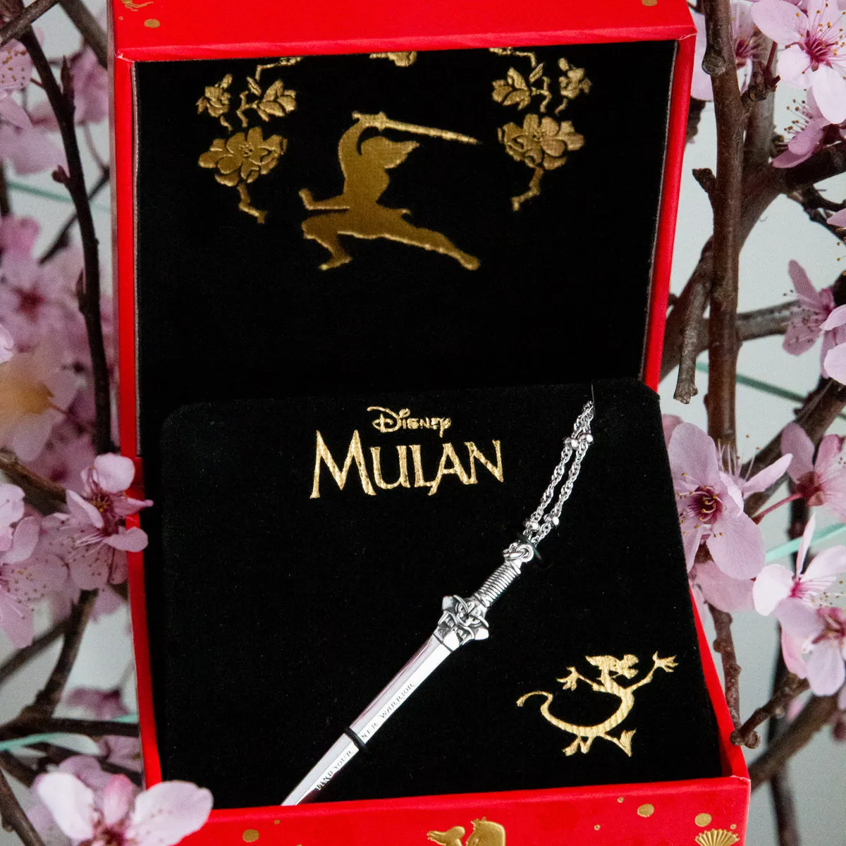Disney X RockLove MULAN Sword Necklace