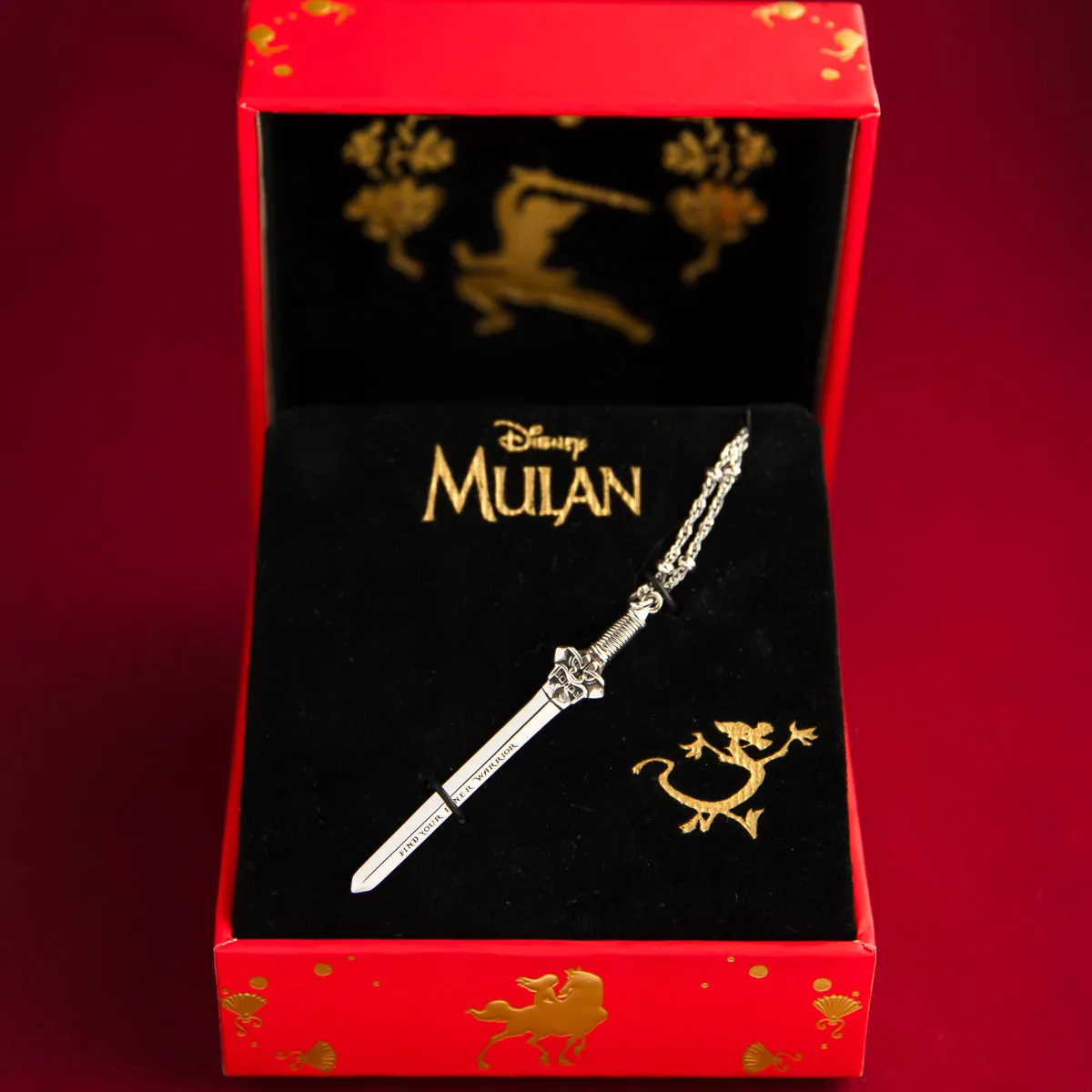 Disney X RockLove MULAN Sword Necklace