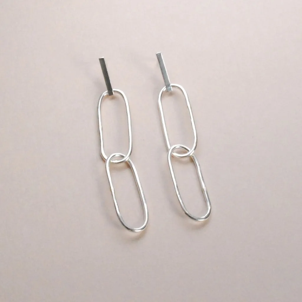 Drop Chain Earrings