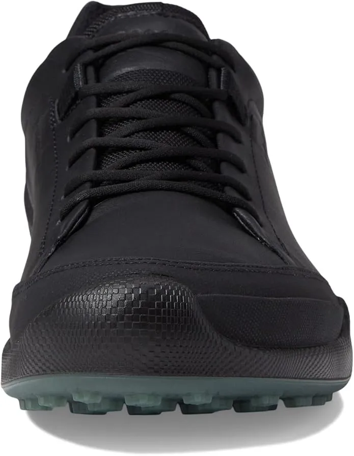 Ecco Men's Golf Biom Hybrid Leather Golf Shoe - BLACK