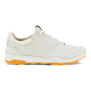Ecco Womens Golf Biom Hybrid 3 Shoes - WHITE