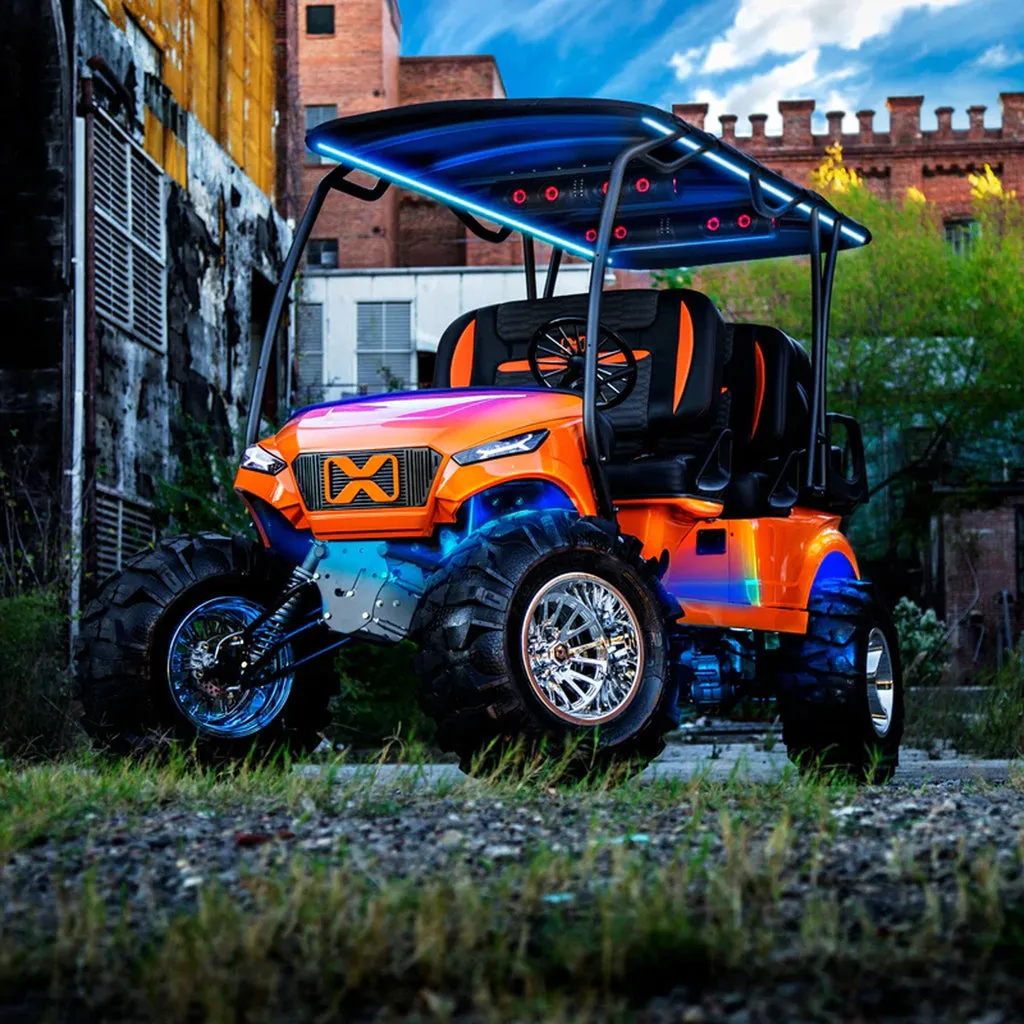 EcoXGear ExtremeStrip 6 Seat Golf Cart Underglows   4-Zone Controller