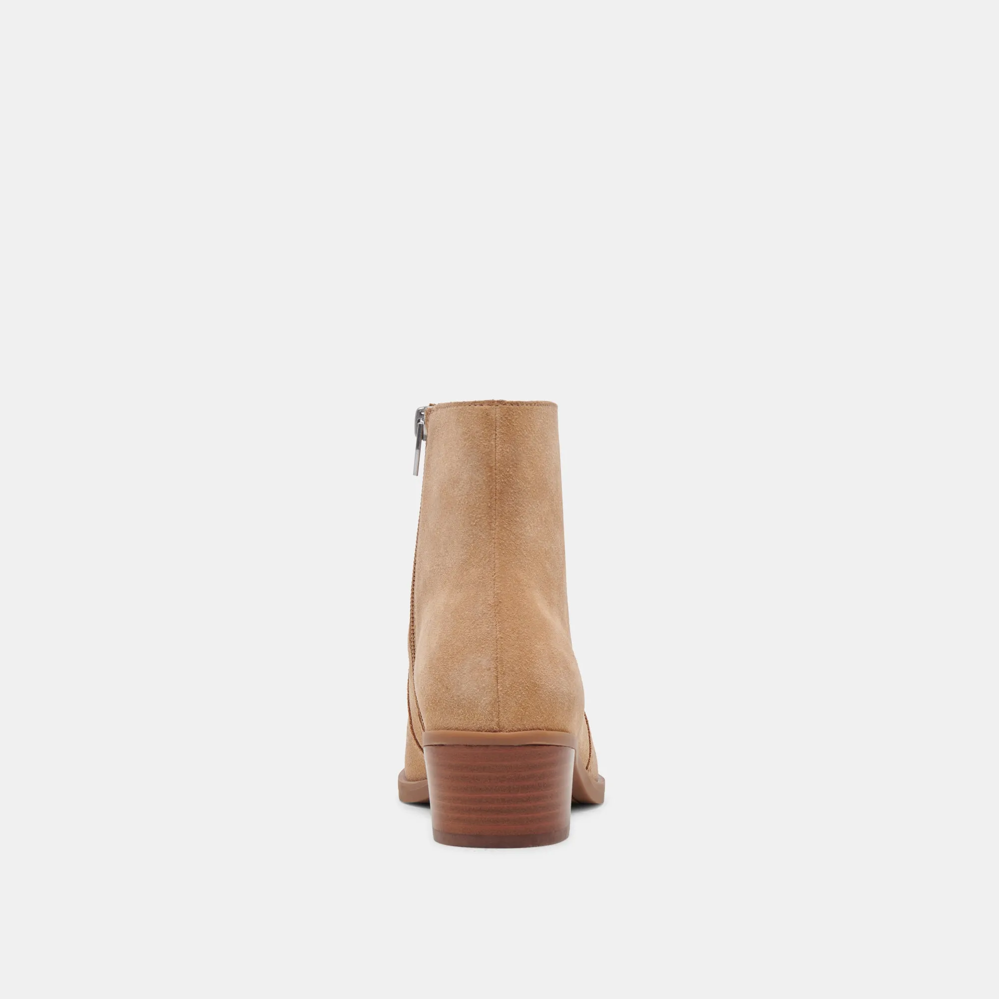 FAHARI H2O WIDE BOOTIES CAMEL SUEDE