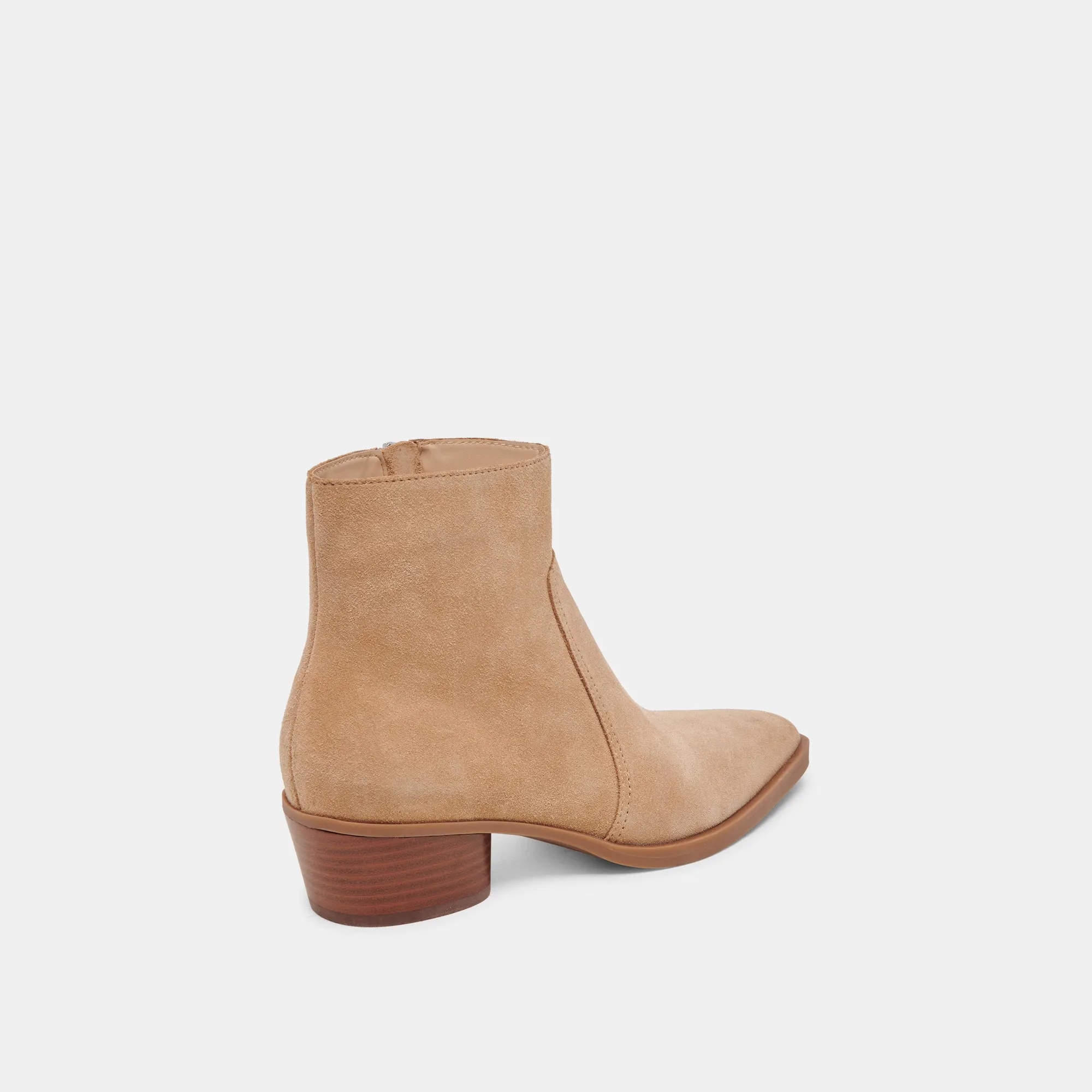 FAHARI H2O WIDE BOOTIES CAMEL SUEDE