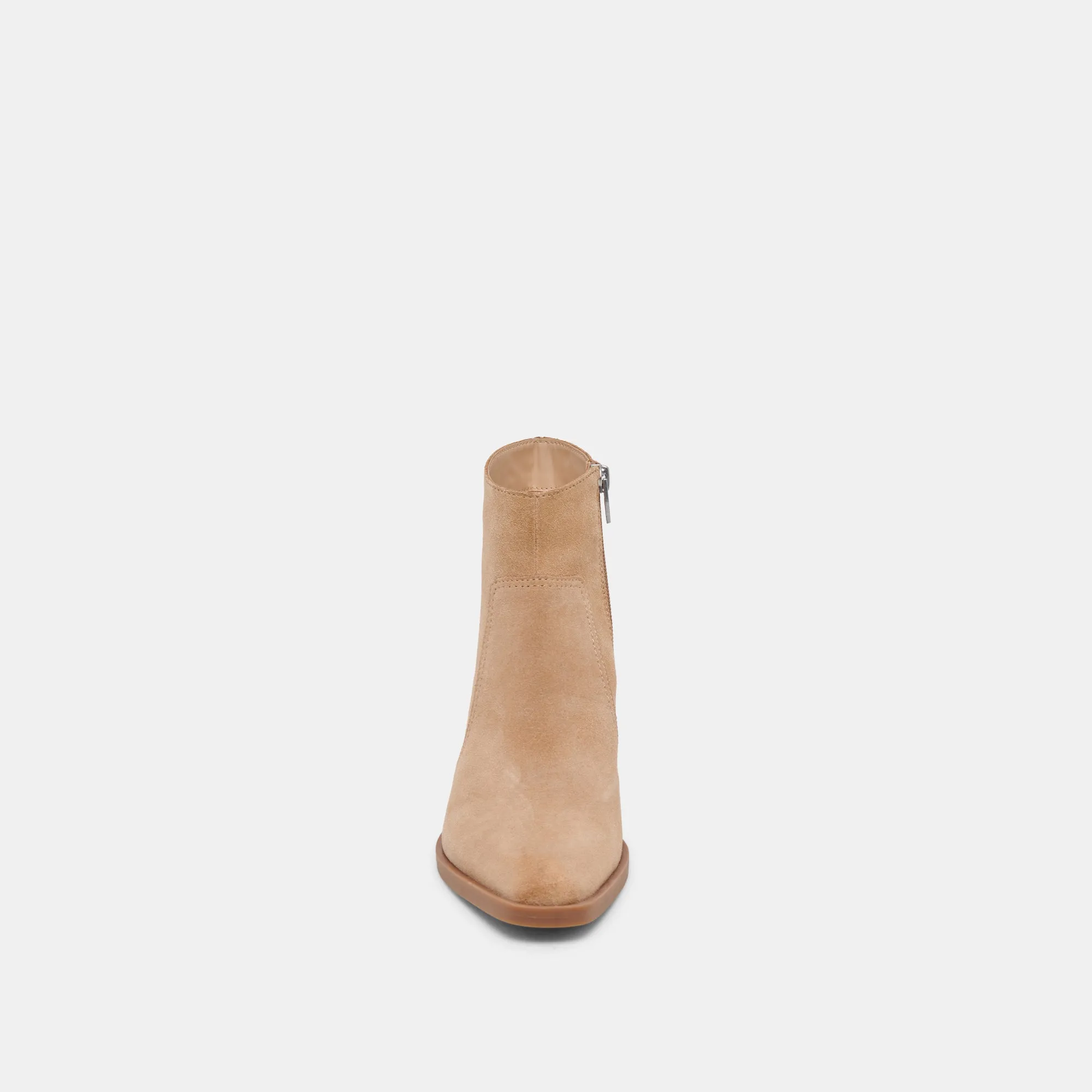 FAHARI H2O WIDE BOOTIES CAMEL SUEDE