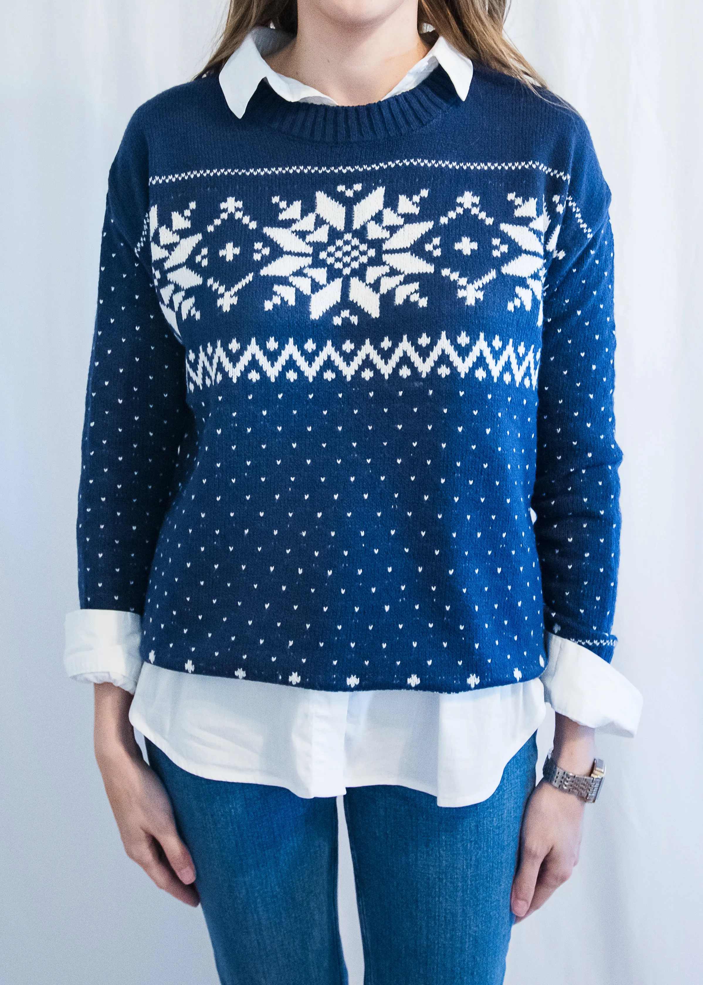 Fair Isle Winter Wonderland Sweater