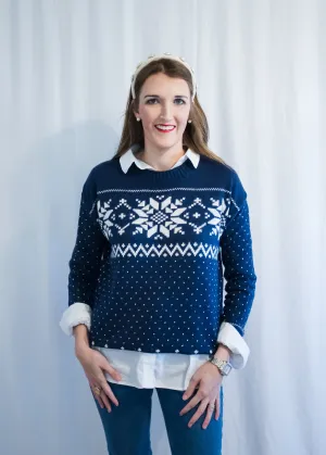 Fair Isle Winter Wonderland Sweater