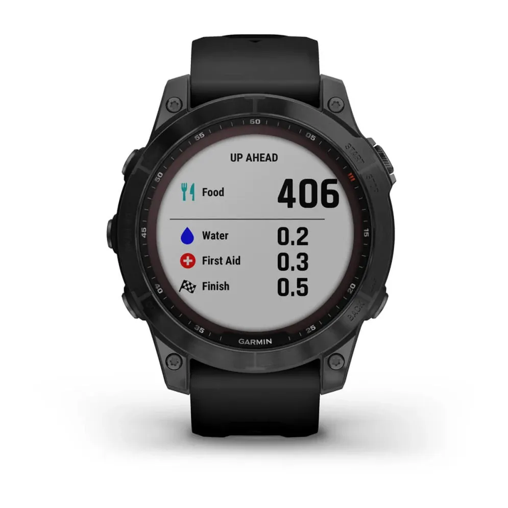 Fenix 7 Sapphire Solar - Black DLC Titanium / Black