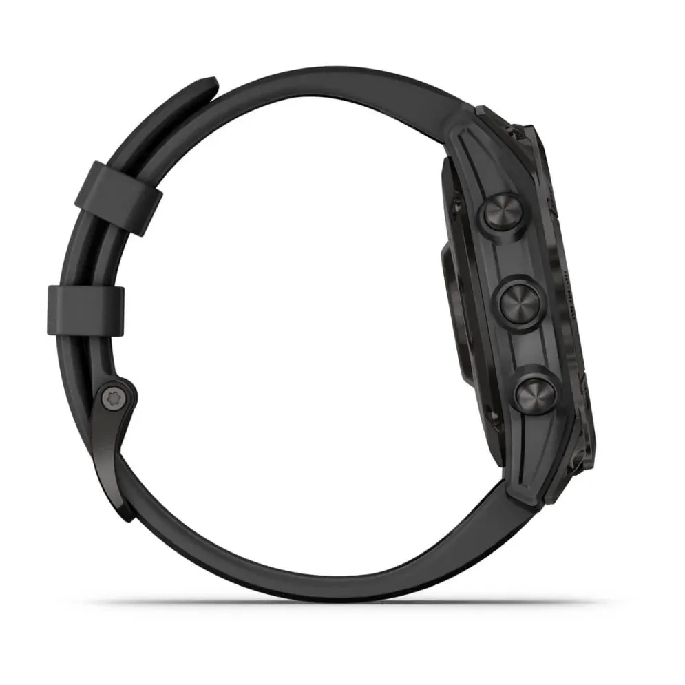 Fenix 7 Sapphire Solar - Black DLC Titanium / Black